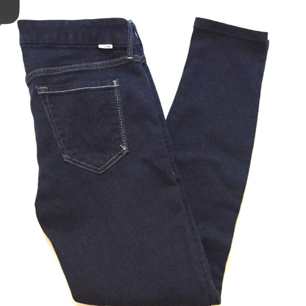 MOTHER The Looker Mid-rise Skinny Jeans 26 - Picture 3 of 4